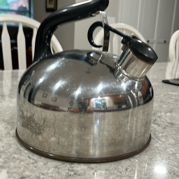 Vintage Paul Revere Ware Tea Kettle Copper Bottom - Picture 2 of 5